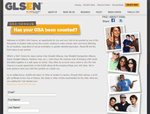 Tablet Screenshot of gsa.glsen.org